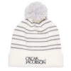 Oscar Jacobson Thor Golf Knitted Hat - White -Golf Equipment Shop 101047 43883