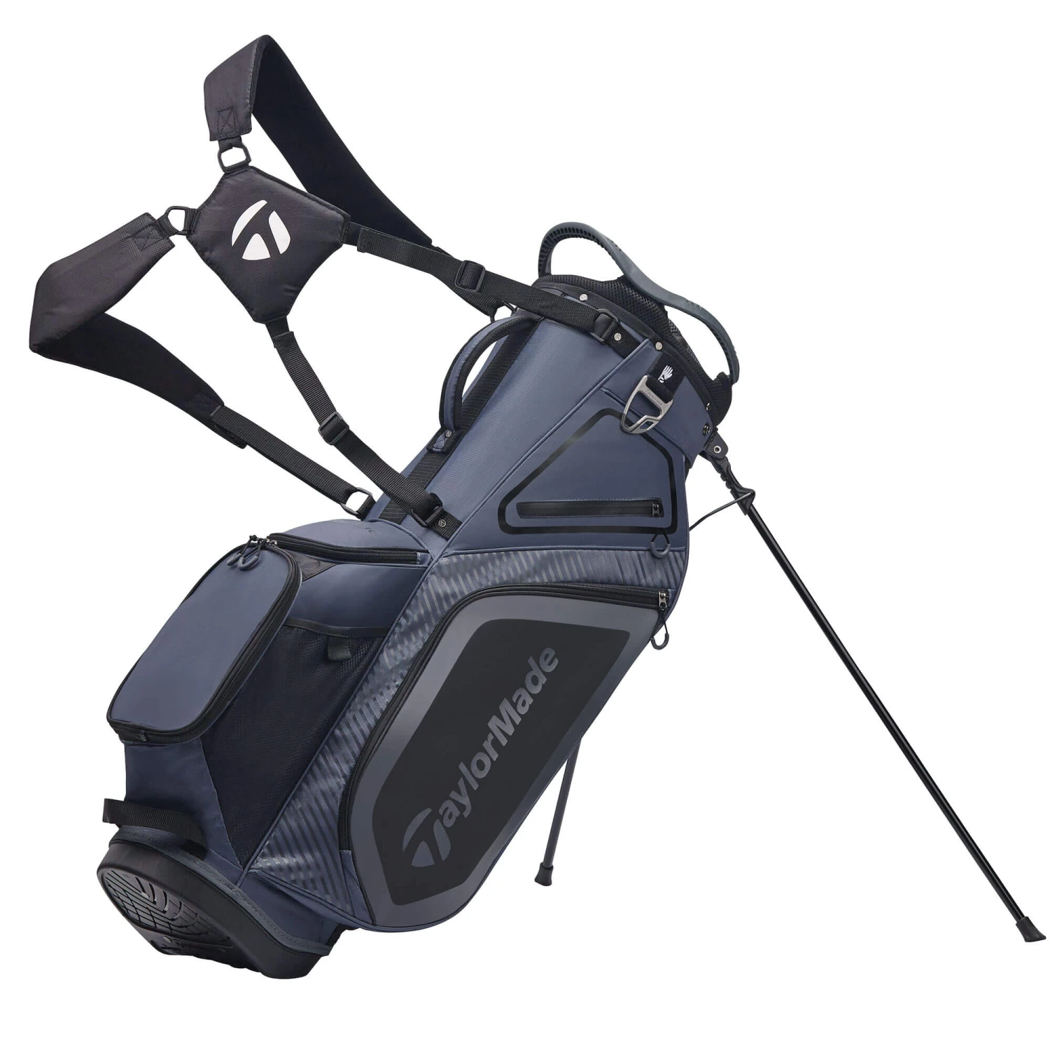 TaylorMade 8.0 Golf Stand Bag - Charcoal/Black 3 TaylorMade 8.0 Golf Stand Bag - Charcoal/Black