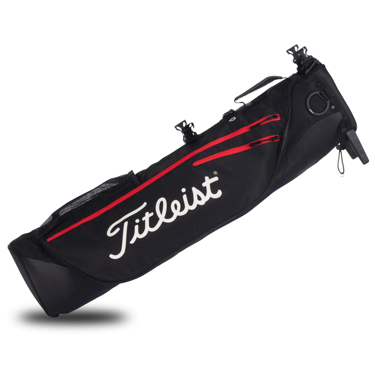Titleist Premium Carry Bag - Black/Red 3 Titleist Premium Carry Bag - Black/Red