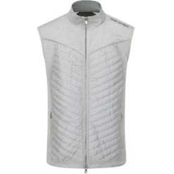 Oscar Jacobson Ross Golf Gilet - Light Grey