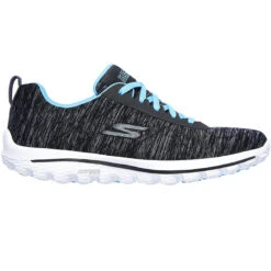 Skechers Ladies Go Walk Golf Shoes - Black/Blue