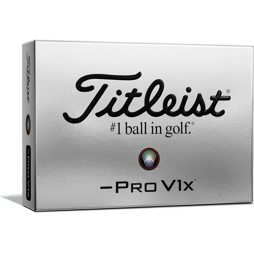 Titleist Pro V1x Left Dash Golf Balls Dozen Pack 3 Titleist Pro V1x Left Dash Golf Balls Dozen Pack