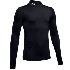 Under Armour Youth Coldgear Base Layer Mock - Black