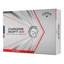 Callaway Chrome Soft X LS Golf Balls - White