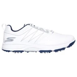 Skechers Torque Spiked Golf Shoe - White/Navy