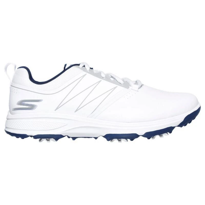 Skechers Torque Spiked Golf Shoe - White/Navy 3 Skechers Torque Spiked Golf Shoe - White/Navy