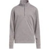 Adidas Boys Quarter Zip Heather Golf Jacket - Grey -Golf Equipment Shop 125172 69596