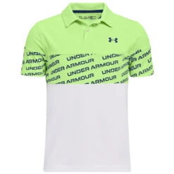 Under Armour Boys Performance Wordmark Golf Polo