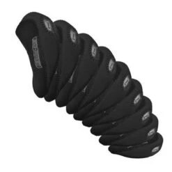 Longridge EzeCover Iron Golf Covers 10Pcs - 4-GW - Black 6 Longridge EzeCover Iron Golf Covers 10Pcs - 4-GW - Black -Golf Equipment Shop 127333 1620140096 03660