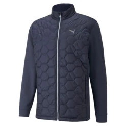 Puma Cloudspun WRMLBL Golf Jacket - Navy