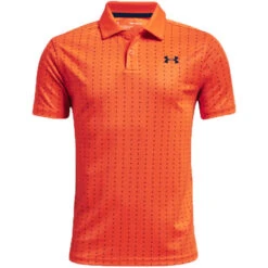 Under Armour Boys Performance Tee Box Golf Polo Shirt