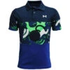 Under Armour Boys Performance Cool Supplies Polo - Navy