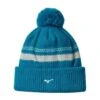 Mizuno Breathe Thermo Pom Pom Bobble Hat - Blue 1 Mizuno Breathe Thermo Pom Pom Bobble Hat - Blue -Golf Equipment Shop 135334 1639495791 99204 2