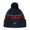 Mizuno Breathe Thermo Pom Pom Bobble Hat - Navy -Golf Equipment Shop 135334 1639495792 46102 2