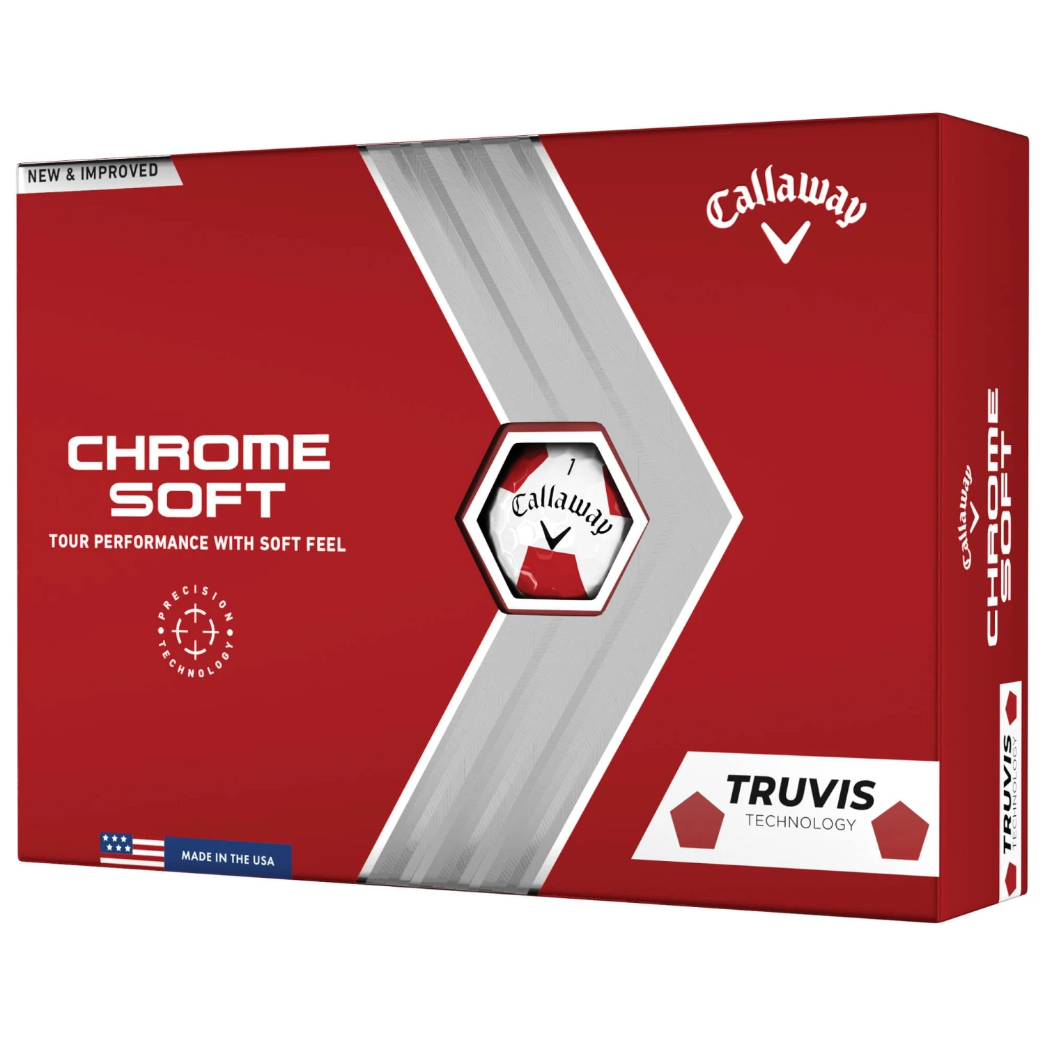 Callaway Chrome Soft Truvis Golf Balls 3 Callaway Chrome Soft Truvis Golf Balls
