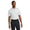 Nike Dri-Fit Victory Solid Polo Shirt - Grey/White -Golf Equipment Shop 138585