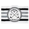 Callaway Golf Cart Towel 30x20 White/Black/Charcoal -Golf Equipment Shop 140516 70211
