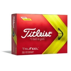 Titleist TruFeel Golf Balls - Yellow