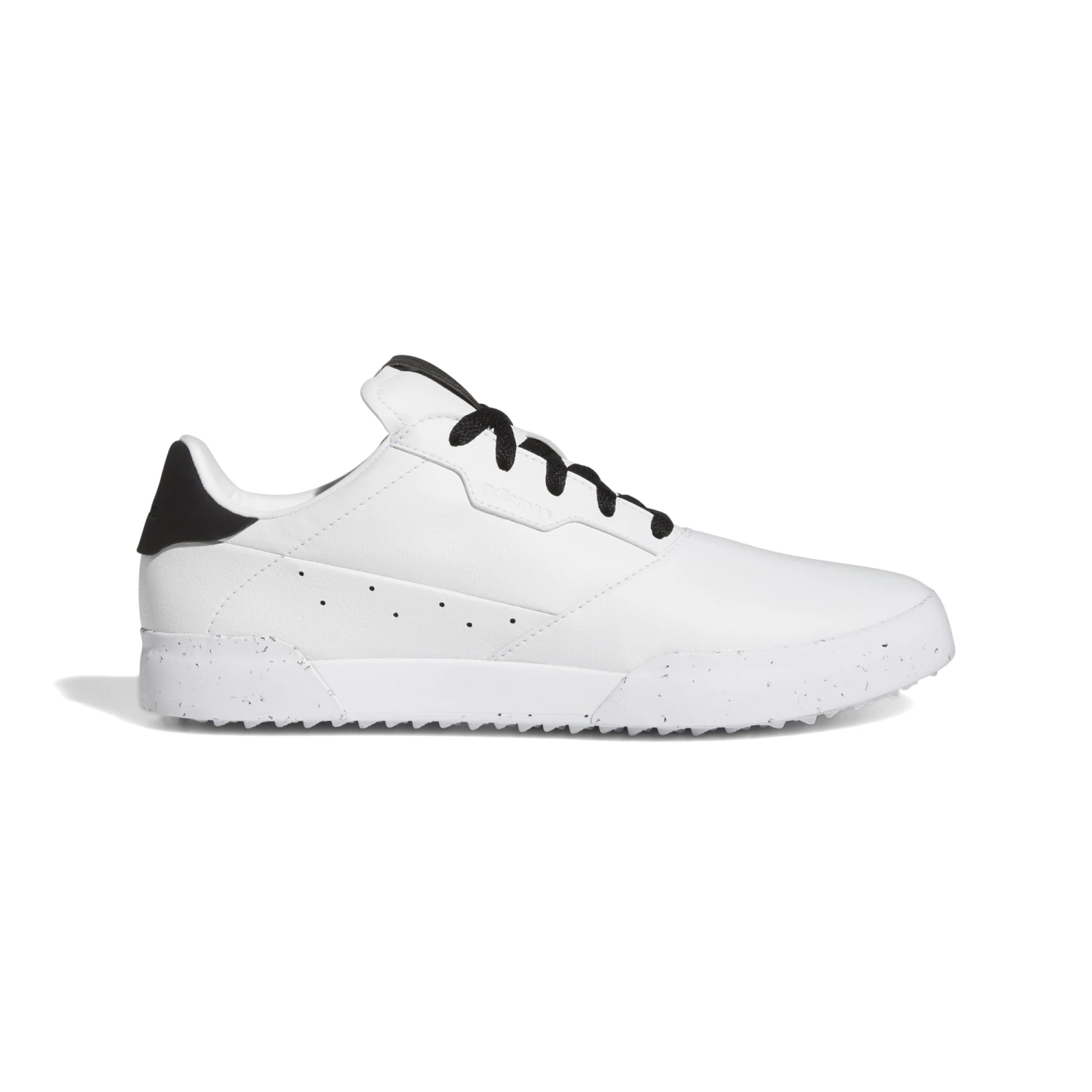 Adidas Adicross Retro Golf Shoes - White/Black 3 Adidas Adicross Retro Golf Shoes - White/Black