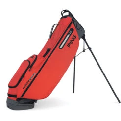 Ping Hoofer Craz-e-lite Golf Stand Bag - Orange/Dark Grey/Black