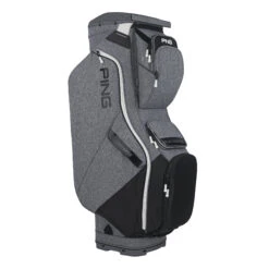 Ping Traverse 214 Golf Cart Bag - Heather Grey/Black/White