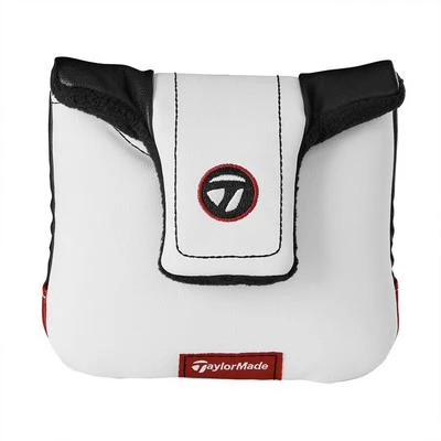 TaylorMade Spider Mallet Putter Cover - White/Black/Red 4 TaylorMade Spider Mallet Putter Cover - White/Black/Red - Image 2