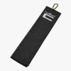 Cobra Tri Fold Golf Towel - Black -Golf Equipment Shop 146224 86280