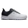 FootJoy Stratos Golf Shoe 2022 - White/Charcoal/Blue Jay