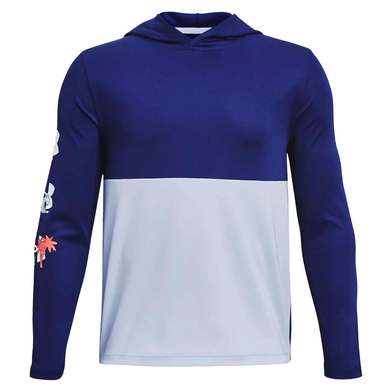 Under Armour Boys UA MultiLogo Golf Hoodie - Bauhaus Blue 3 Under Armour Boys UA MultiLogo Golf Hoodie - Bauhaus Blue