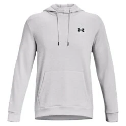 Under Armour Mens Armour Fleece Twist Golf Hoodie - Halo Grey