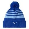 Mizuno Breathe Thermo Pom Pom Beanie Hat - Blue -Golf Equipment Shop 149594 1664449775 95152 2