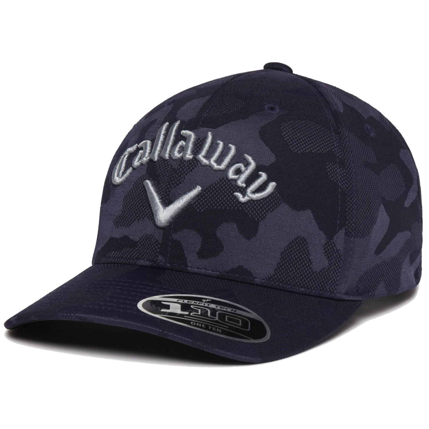 Callaway Jacquard Camo Golf Cap - Navy 3 Callaway Jacquard Camo Golf Cap - Navy