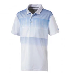Puma Logo Junior Golf Polo Shirt