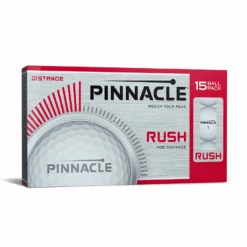 Pinnacle Rush 15 Pack Golf Balls - White