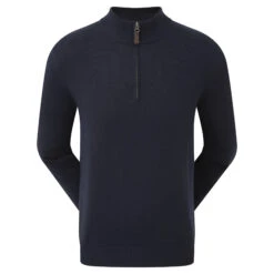 FootJoy Wool Blend 1/2 Zip Sweater - Navy