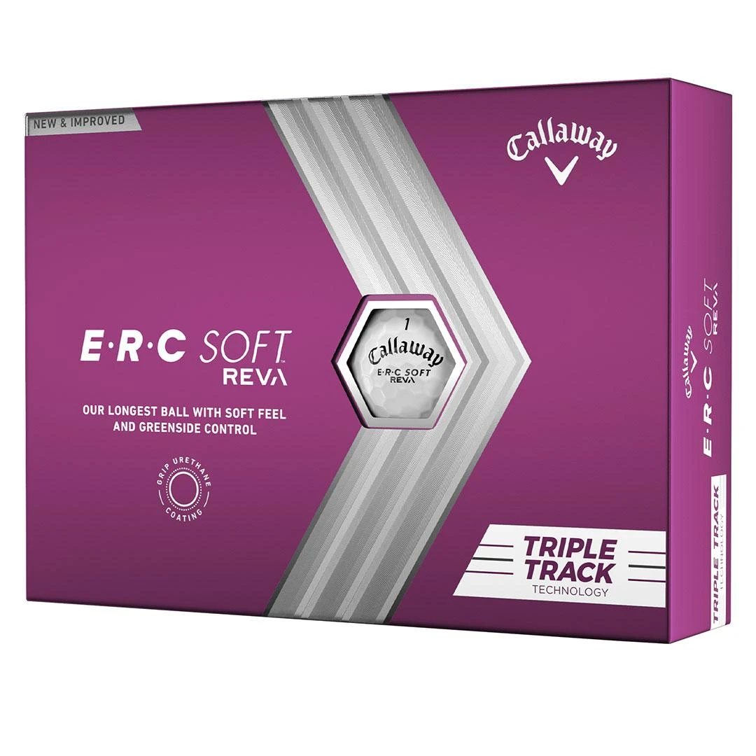 Callaway ERC Soft REVA Triple Track Golf Balls 3 Callaway ERC Soft REVA Triple Track Golf Balls