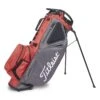 Titleist Hybrid 14 StaDry Golf Stand Bag - Dark Red/Graphite -Golf Equipment Shop Hybrid 14 StaDry Golf Stand Bag Dark Red Graphite