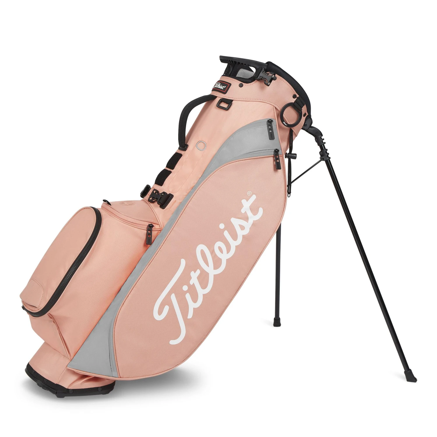 Titleist Players 4 Golf Stand Bag - Peach/Grey 3 Titleist Players 4 Golf Stand Bag - Peach/Grey