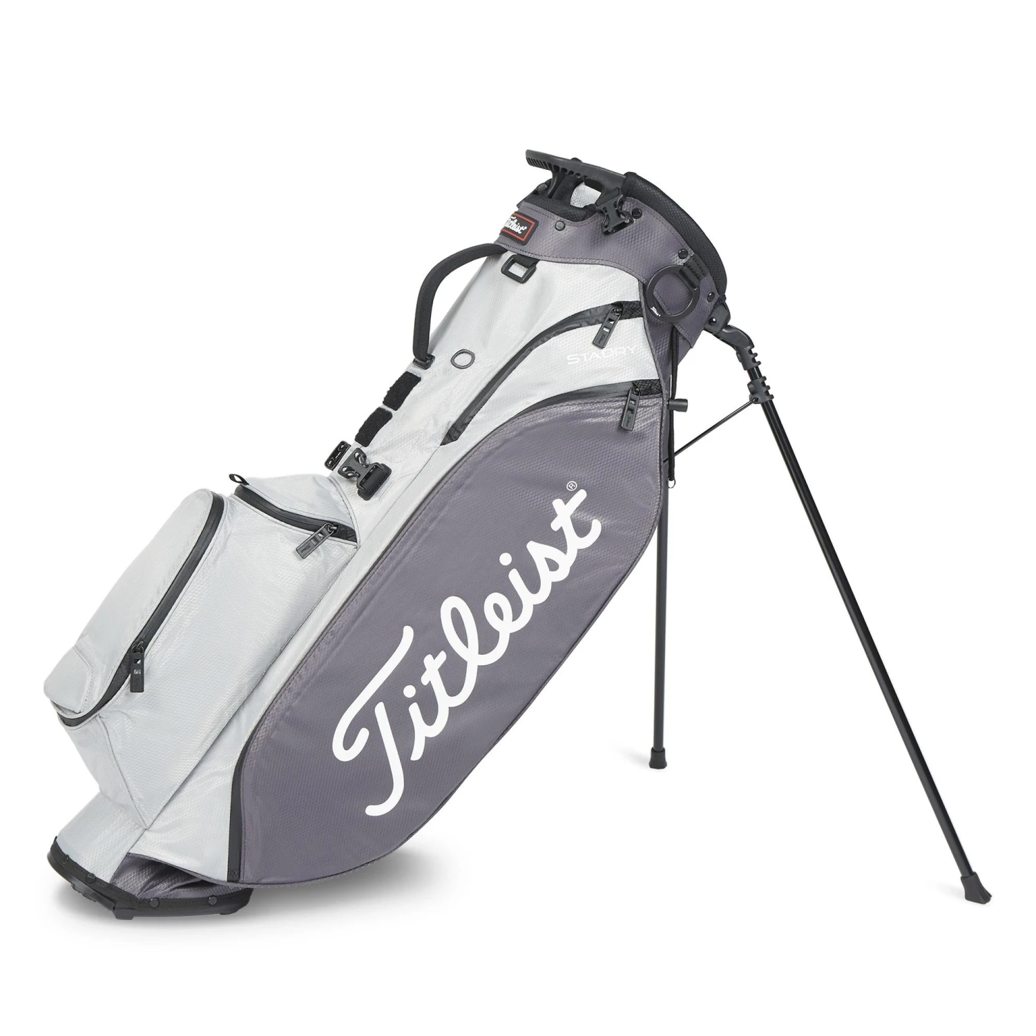 Titleist Players 4 StaDry Golf Stand Bag - Grey/Graphite 3 Titleist Players 4 StaDry Golf Stand Bag - Grey/Graphite