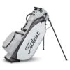 Titleist Players 5 StaDry Golf Stand Bag - Grey/Graphite/White 1 Titleist Players 5 StaDry Golf Stand Bag - Grey/Graphite/White -Golf Equipment Shop Players 5 StaDry Golf Stand Bag Grey Graphite White