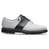 FootJoy Premiere Series Packard Golf Shoes - White/Black -Golf Equipment Shop Premiere Series Packard Golf Shoes White Black