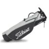 Titleist Premium Golf Carry Pencil Bag - Grey/Black -Golf Equipment Shop Premium Golf Carry Pencil Bag Grey Black