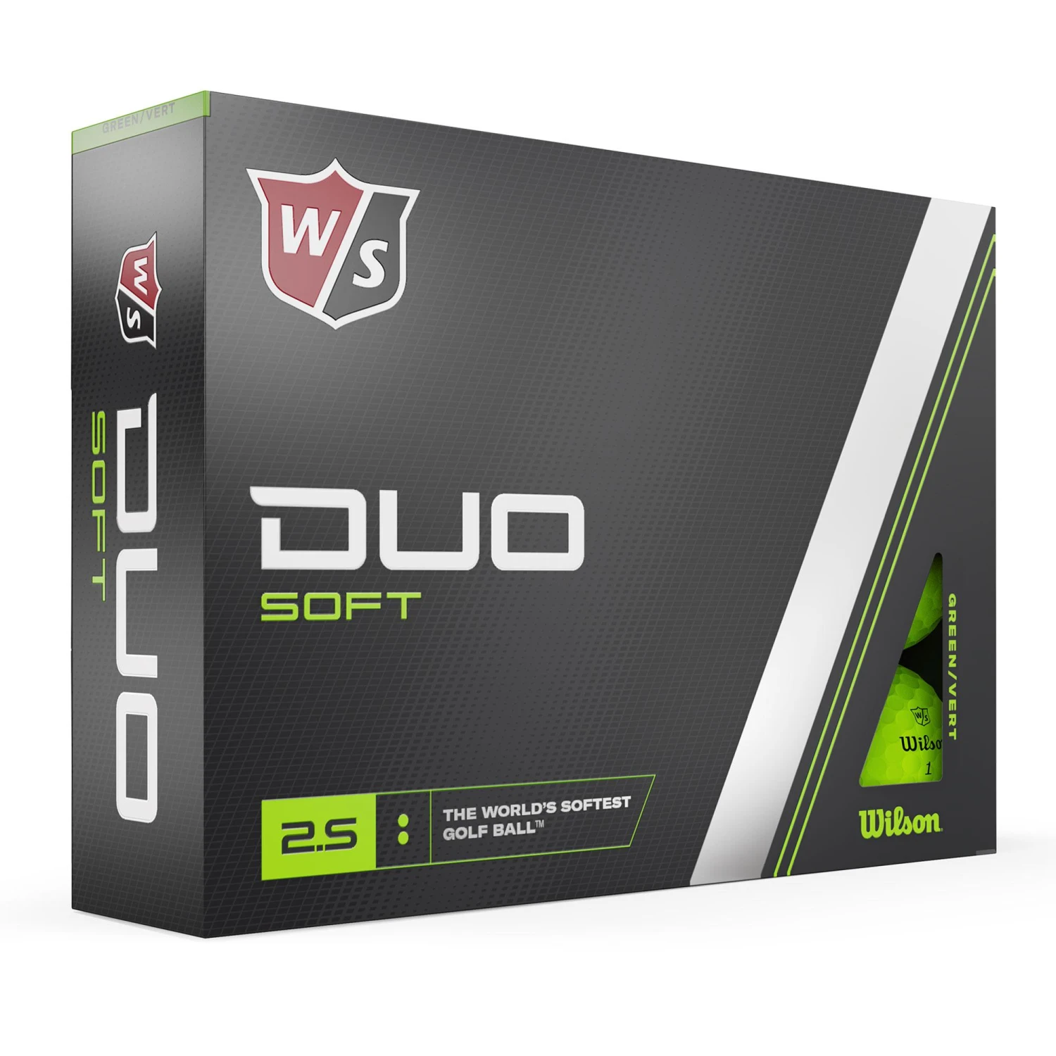 Wilson Staff Duo Soft Golf Balls - Green 3 Wilson Staff Duo Soft Golf Balls - Green