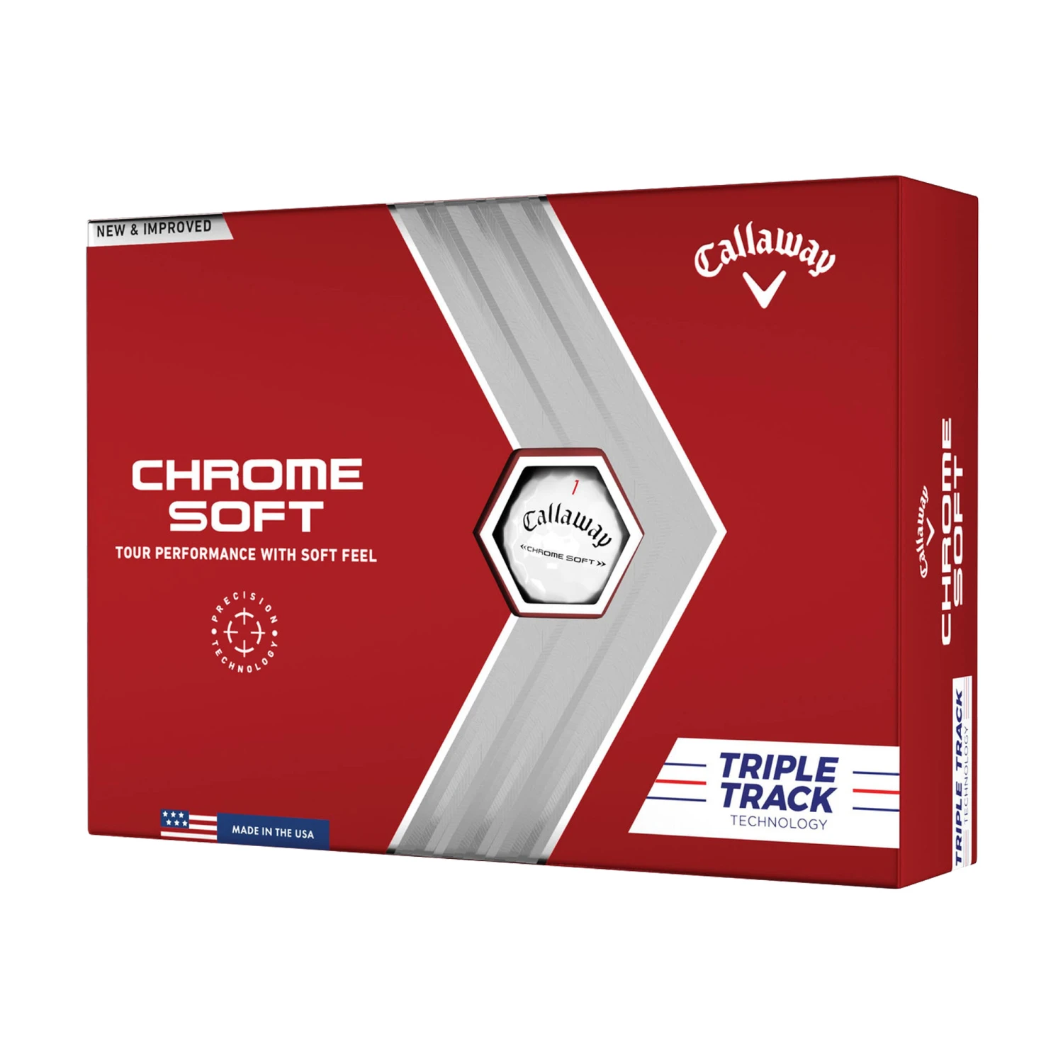 Callaway Chrome Soft Triple Track Golf Balls 3 Callaway Chrome Soft Triple Track Golf Balls