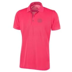 Galvin Green Max Ventil8 Golf Polo Shirt - Pink