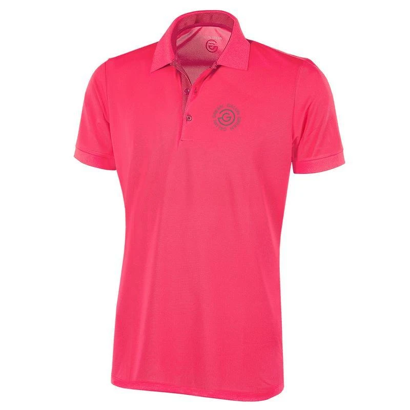 Galvin Green Max Ventil8 Golf Polo Shirt - Pink 3 Galvin Green Max Ventil8 Golf Polo Shirt - Pink